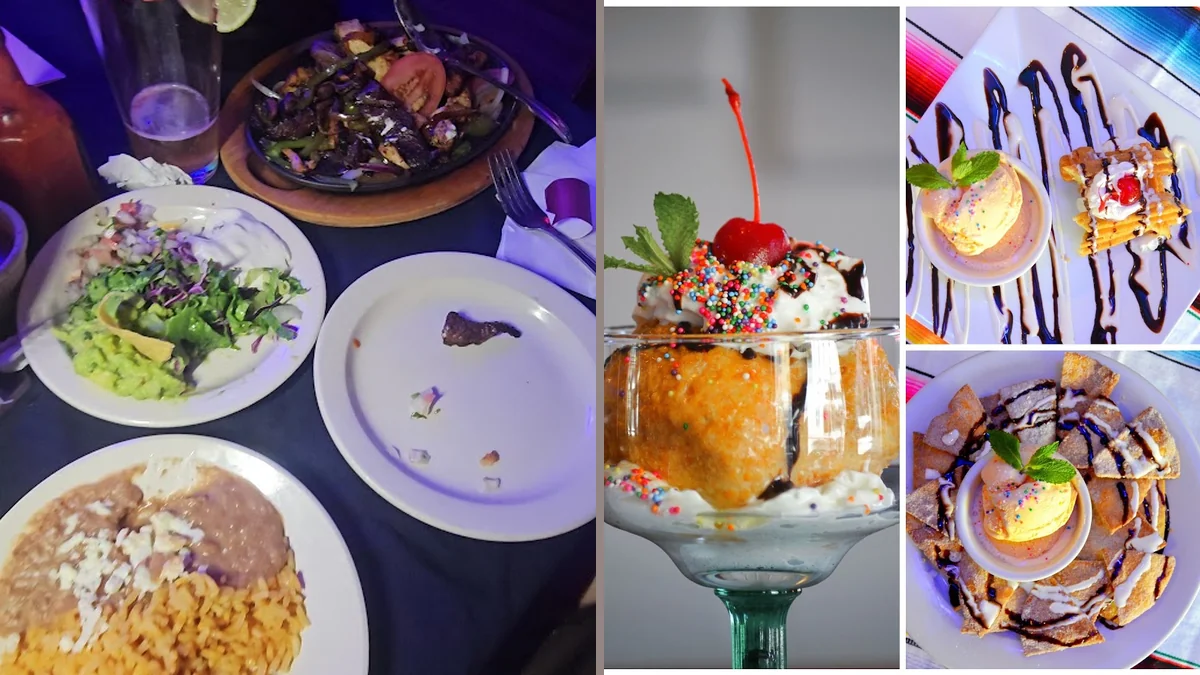 Fresh food served in a casual restaurant.